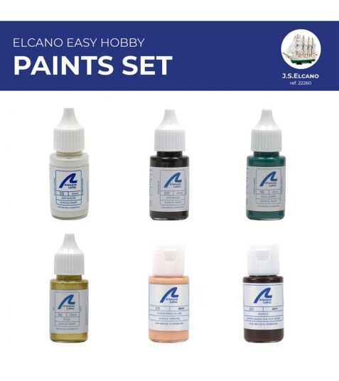 Artesania Paint Set Easy Hobby J.S. Elcano/Esmeralda