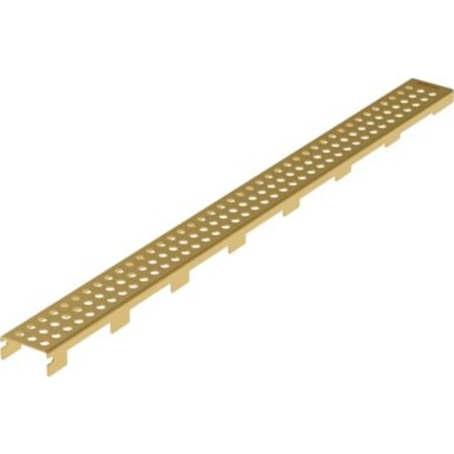 Blücher Grate Line Vienna 1000 Messingfarget Rist 50x932 mm Stål