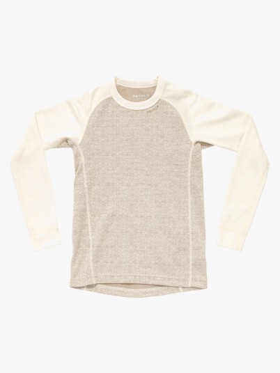 Devold Duo Active Merino Undertrøye Jr Raw White 14 år Devold Duo Active Merino Undertrøye Jr Raw White 14 år
