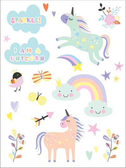 Tatoveringer Unicorns & Rainbows