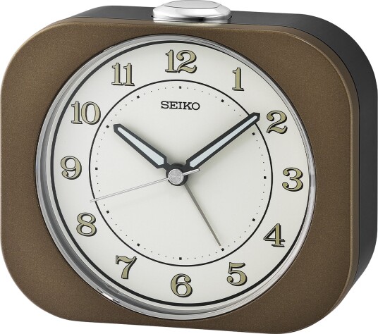 Seiko Clocks Vekkeklokke QHE195B   Herre 11 cm Kvarts urverk