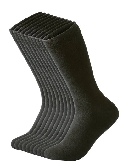 Lindbergh Bamboo Basic Sock 10 Pack Black 40 47