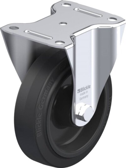 Blickle 43158 B-Poev 160R Faste Hjul Hjuldiameter: 160 Mm Bæreevne (Maks.): 400 Kg 1 Stk