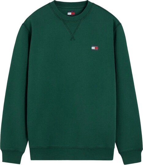 Tommy Jeans Tjm Reg Badge Crew Ext VELVET GREEN XXL