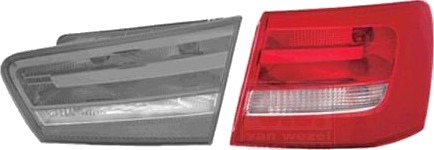 VAN WEZEL 0343922U Baklykt