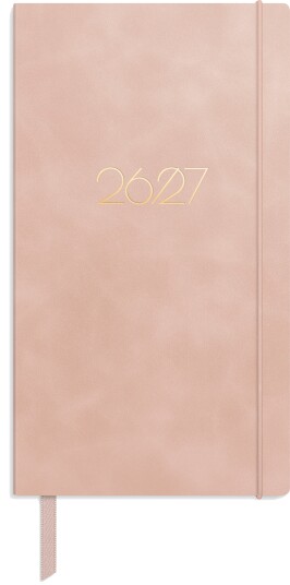 Grieg Studentkalender Grieg XL myk 26/27 rosa