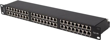 Lanberg Rj 45 Cat 6A Ftp Svart