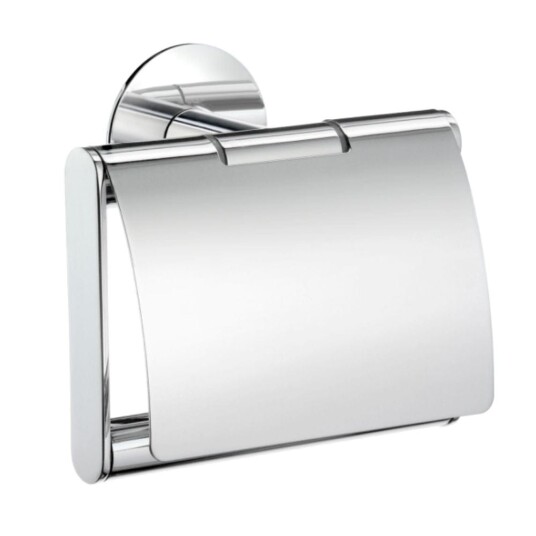 Smedbo Dot 3414 Selvklebende Toalettpapirholder med Lokk Krom