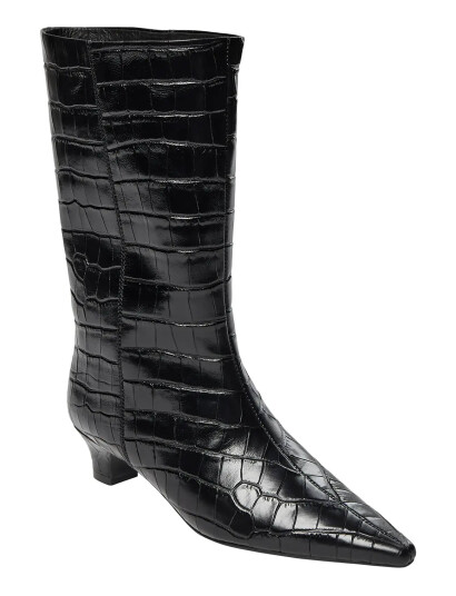Sofie Schnoor Hellasw Croco Boot - Black - 36