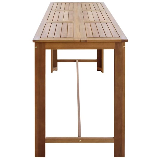 vidaXL Barbord heltre akasie 150x70x105 cm