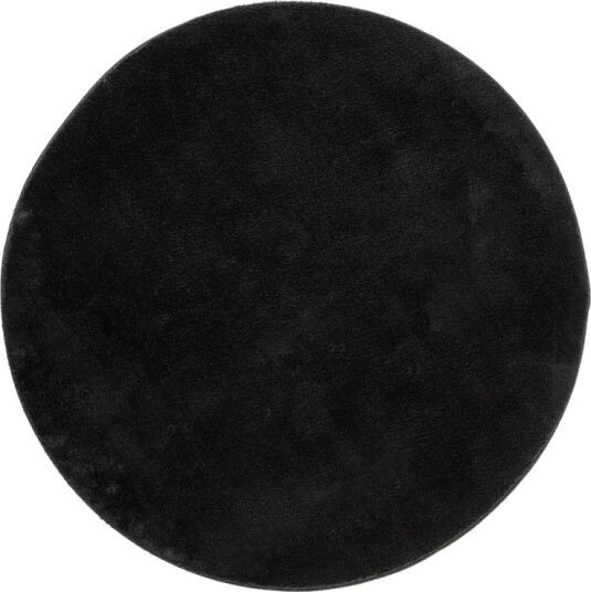 Soft Wiltonteppe Rundt 120 cm - Svart