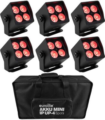 EuroLite Mini IP UP-4 QCL Sp MK2 Bundle EuroLite Mini IP UP-4 QCL Sp MK2 Bundle