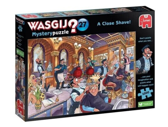 Wasgij Mystery Puzzle 27 Close Shave! 1000
