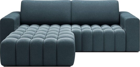 Seksjon Eltap Bonett 250x175x92 cm Jaffray 40 Blå Venstre
