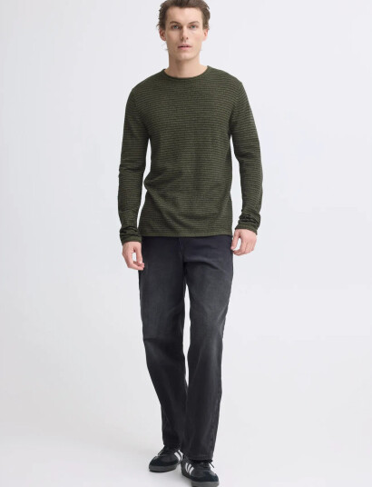 Blend Bhbror Pullover Khaki green XXL Blend Bhbror Pullover Khaki green XXL