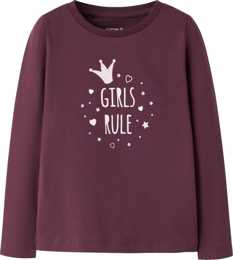 Name It Genser   NmfOlinas   Mauve Wine   Name It   4 år (104)   Genser   Bordeaux