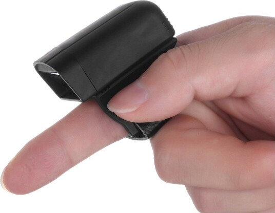 Fingerskanner Bluetooth + Dongle 1D og 2D - Trådløs Bluetooth og USB-dongle