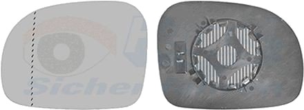 Speilglass ytterspeil VAN WEZEL 3080835 Speilglass ytterspeil VAN WEZEL 3080835
