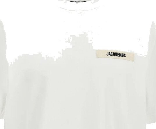 Jacquemus The Gros Grain T Shirt White L