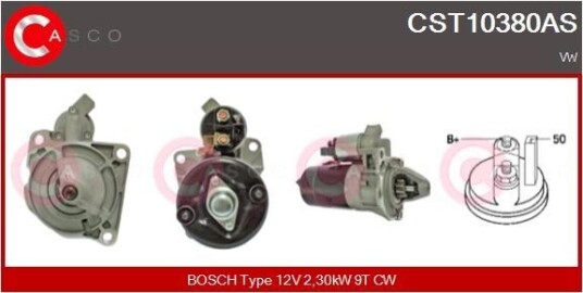 Starter CASCO CST10380AS Starter CASCO CST10380AS