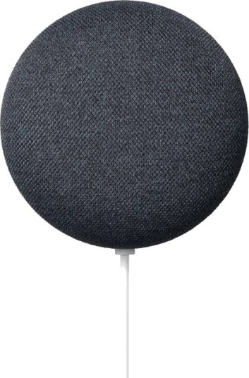 Google Nest Mini Smart Høyttaler Grå med Bluetooth og WiFi Google Nest Mini Smart Høyttaler Grå med Bluetooth og WiFi