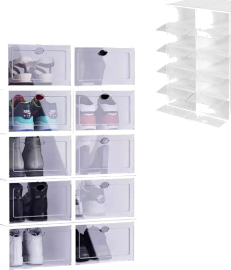 Selgro Modulær skoskap organizer plast