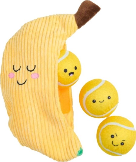 Little&Bigger Juicy Vibes Plysjbanan med Tennisballer