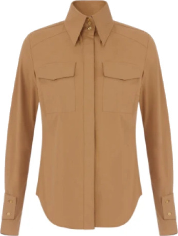 Elisabetta Franchi Dame Bluser & Skjorter Brun XS,