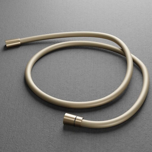 Scandtap Steel Softflow Dusjslange Champagne