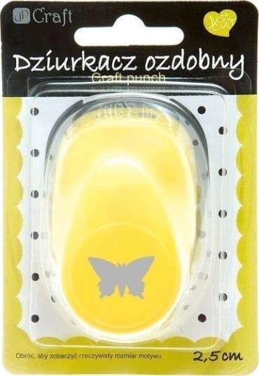Dalprint Dekorativ Hulltang 2,5 Cm Sommerfugl