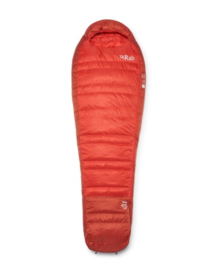 Rab Alpine -6c / 20f Dark Horizon/tuscan Red Left Zip