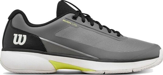 Wilson Rush Lite 5 Allcourt Tennis sko herre Titanium/Snow White/Black 44