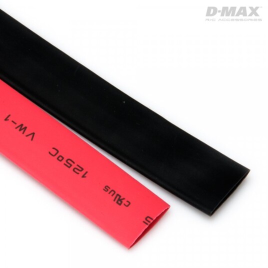 DynoMAX B9208 Heat Shrink Tube Red & Black D9/W14mm x 1m