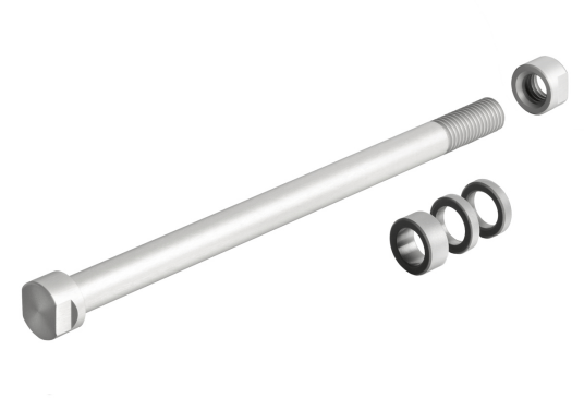 Tacx E-Thru axle skewer 12 mm x 1.5 rear wheel