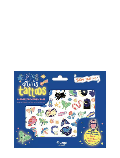 Auzou Little Tattoos - Glow-In-The-Dark - Multi/patterned - ONE SIZE