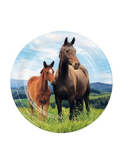 Papptallerken Hester 17,4cm Pk/8 