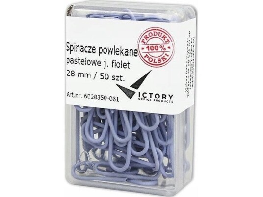 Victory Office Produkt Victory Office Kontorklipper 28Mm 50 Stk. Rund Pastell Lys Lilla Plastbeholder Victory Office Produkt Victory Office Kontorklipper 28Mm 50 Stk. Rund Pastell Lys Lilla Plastbeholder