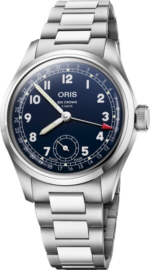 Oris Herreklokke 01 403 7776 4065 07 8 19 06 Big Crown Blå/Stål