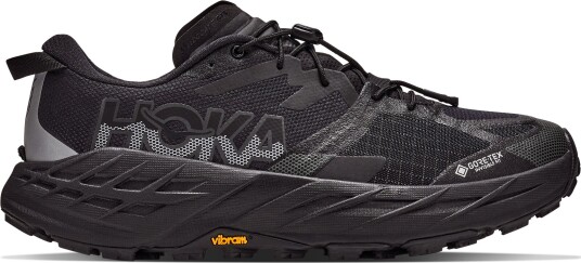 Hoka Men"s Speedgoat 7 GORE TEX Black / Carbon Black 46