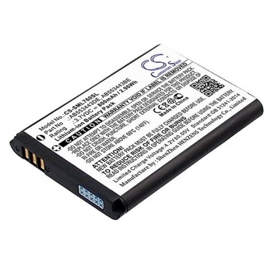 Samsung SGH-L760 batteri (800 mAh 3.1 V) Samsung SGH-L760 batteri (800 mAh 3.1 V)