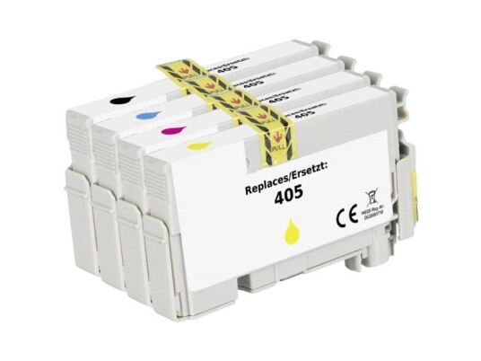 Renkforce Blæk Erstatter Epson 405 T05g6 T05g1 T05g2 T05g3 T05g4 Kompatibel Kombi-Pakke Sort Cyan Magenta Gul Rf-5705462 Renkforce Blæk Erstatter Epson 405 T05g6 T05g1 T05g2 T05g3 T05g4 Kompatibel Kombi-Pakke Sort Cyan Magenta Gul Rf-5705462
