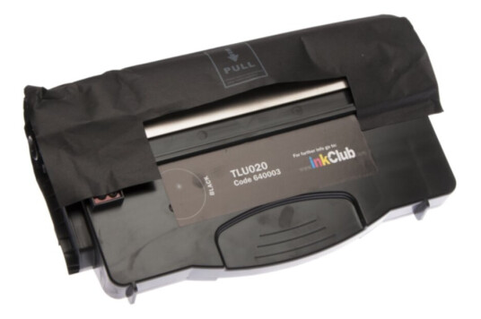 inkClub TLU020 Tonerkassett, erstatter Lexmark 12016SE, svart, 2.000 sider