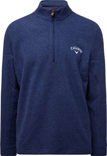 Callaway Odyssey Birdseye Jacquard Pullover PEACOAT XXL Callaway Odyssey Birdseye Jacquard Pullover PEACOAT XXL