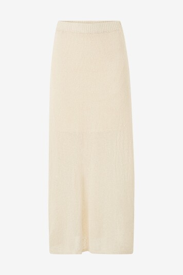Twist & Tango Maxi skjørt Meline Bouclé Skirt Beige Twist & Tango Maxi skjørt Meline Bouclé Skirt Beige