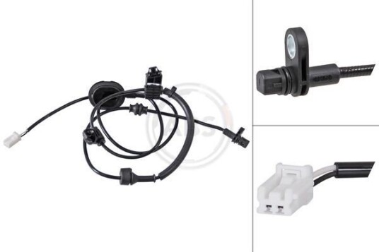 Sensor, ABS A.B.S. 32112
