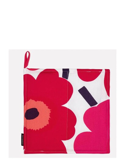 Marimekko Home Pieni Unikko Kettle Holder Red 21.5X 21.5CM Marimekko Home Pieni Unikko Kettle Holder Red 21.5X 21.5CM