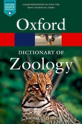 A Dictionary Of Zoology Av Michael (Freelance Author) Allaby