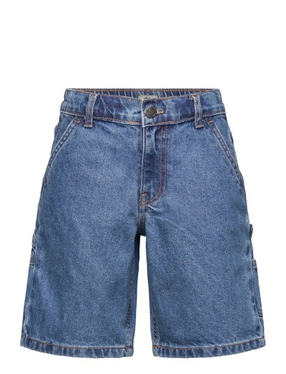Copenhagen Colors Denim Cargo Shorts Blue 146
