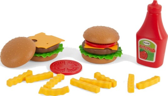 Dantoy Burger Set In Gift Box BROWN GREEN LIGHT ORANGE RED YELLOW One Size Dantoy Burger Set In Gift Box BROWN GREEN LIGHT ORANGE RED YELLOW One Size