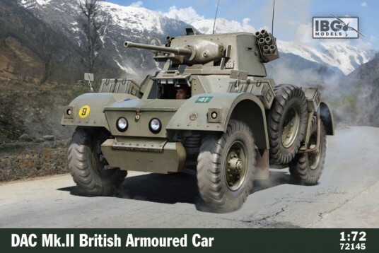 IBG DAC Mk.II Modellbil Byggesett 1:72